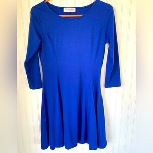 TOMSWARE (Large) Royal Blue Dress or Tunic to wear with leggings